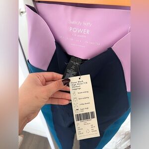 Sweaty Betty Power Block High-Waisted Leggings (S)